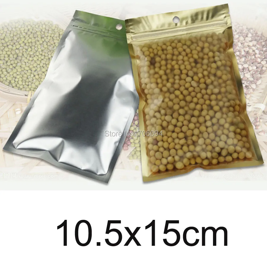 200PCS 10.5*15cm(4.13''x5.9'')Clear+Matte metalic Gold/silver ziplock plastic Bag self sealing plastic storage bag for gift tea
200PCS 10.5*15cm(4.13''x5.9'')Clear+Matte metalic Gold/silver ziplock plastic Bag self sealing plastic storage bag for gift tea