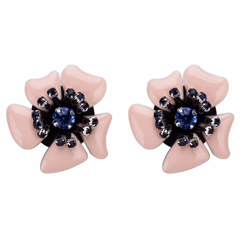 Qiaose Spring Jewelry Pink Enamel Alloy Flower Stud Earrings for Women Fashion Women Fashion Collection Earings Accessories
Qiaose Spring Jewelry Pink Enamel Alloy Flower Stud Earrings for Women Fashion Women Fashion Collection Earings Accessories