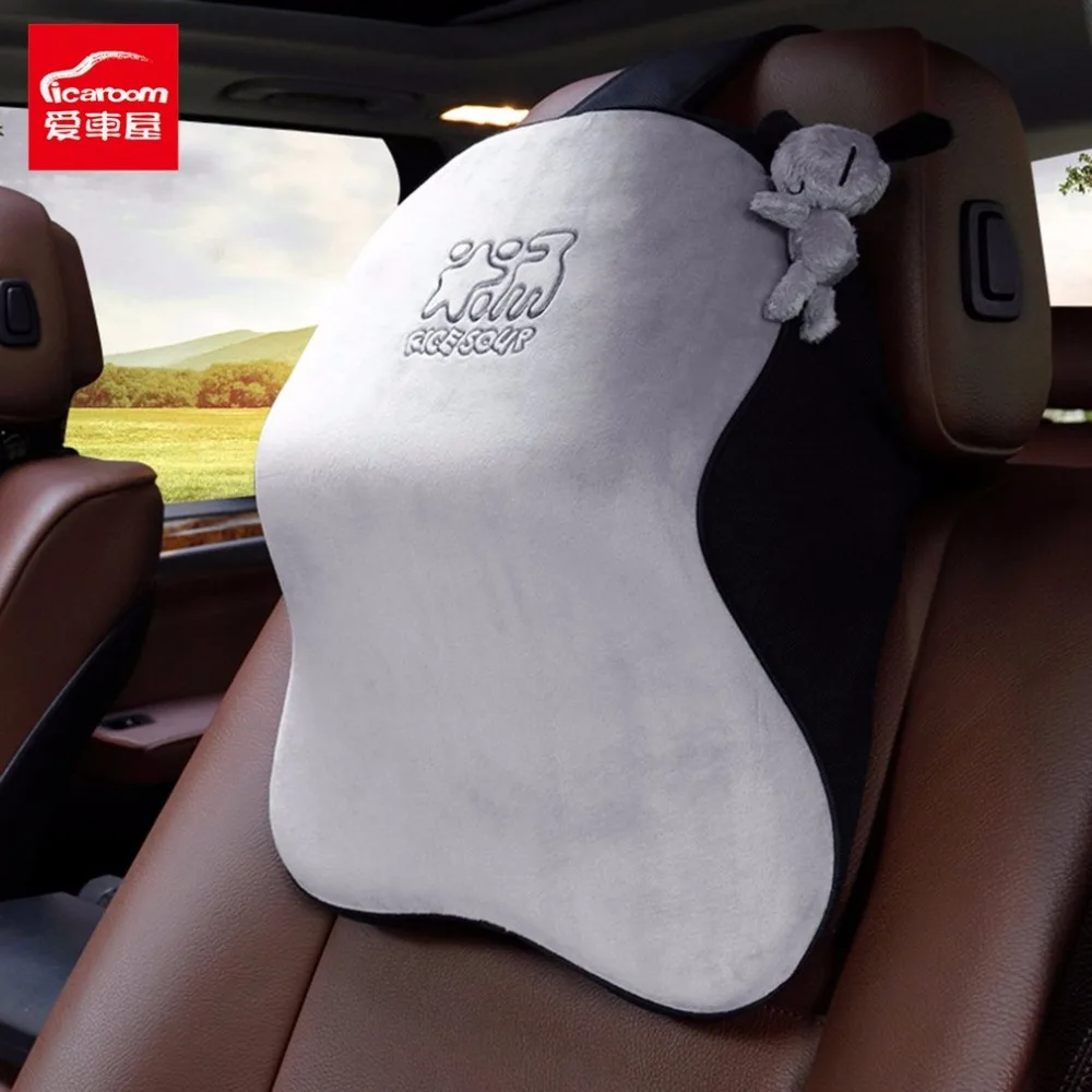 iCaroom 3D Space Memory Foam Car Neck Pillow Head Restraint in the Car Headrest Pillow Automobile Auto Comfortable Neck Pillow
iCaroom 3D Space Memory Foam Car Neck Pillow Head Restraint in the Car Headrest Pillow Automobile Auto Comfortable Neck Pillow