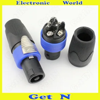 100pcs NL4FC High Quality Speakon 4-Pole Professional Ohm Connector Plug for Stereo Loudspeaker
100pcs NL4FC High Quality Speakon 4-Pole Professional Ohm Connector Plug for Stereo Loudspeaker