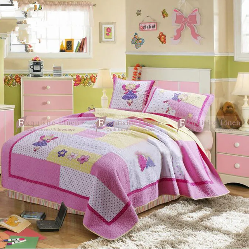 Luxury 100% cotton Bedspread Pink cute Girls Kids Cotton Bed Linen Bedsheet Bedclothes
Luxury 100% cotton Bedspread Pink cute Girls Kids Cotton Bed Linen Bedsheet Bedclothes