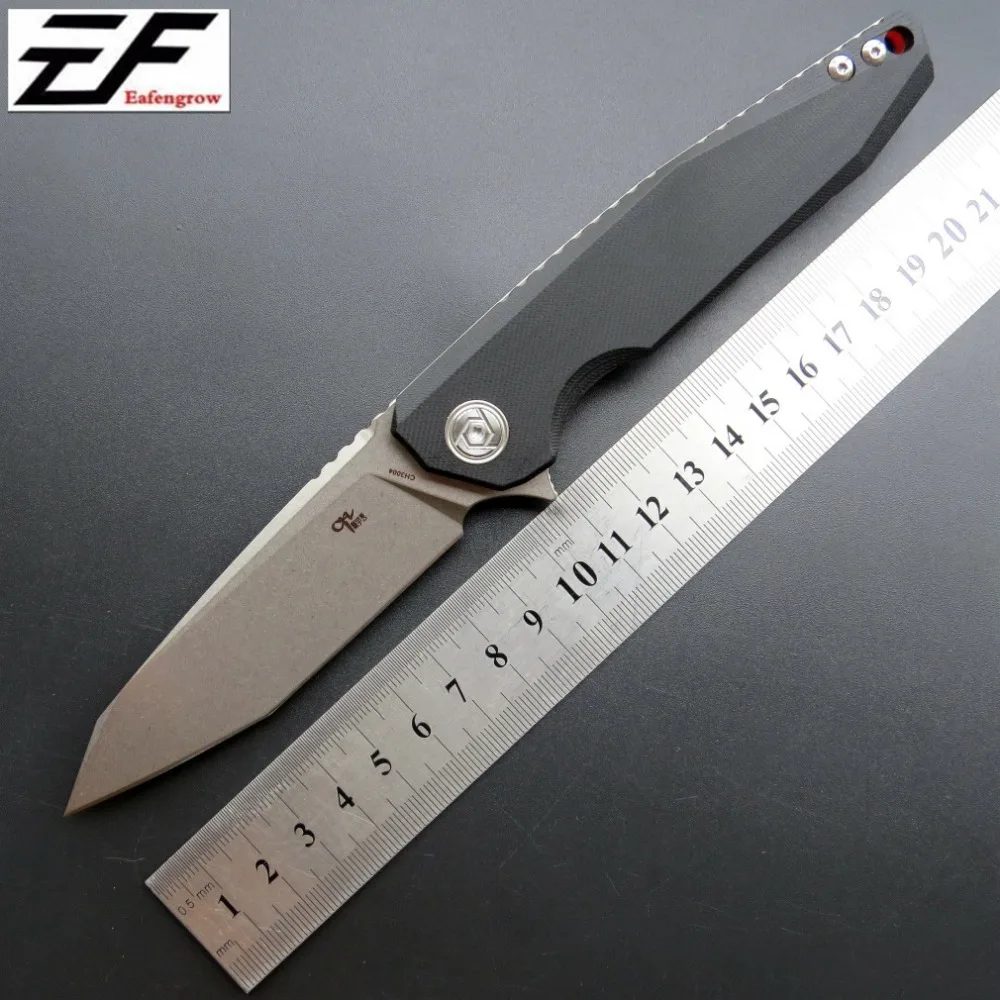 Складной нож для кемпинга Eafengrow CH3004 D2 стальное лезвие G10 ручка два цвета