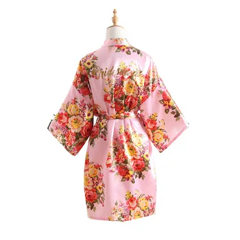 Summer Women Silk Peony Bridesmaid Simulation Silk Satin Kimono Pre-marriage Makeup Gown Robe Bride Wear Nightgown Sleepwear
Summer Women Silk Peony Bridesmaid Simulation Silk Satin Kimono Pre-marriage Makeup Gown Robe Bride Wear Nightgown Sleepwear