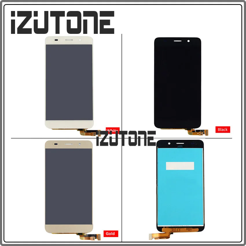 5.0 inch Black/white/Gold For Huawei Honor 4A Y6 SCL-L01 SCL-L21 scl-u31 LCD Display With Touch Screen Digitizer Assembly | Мобильные