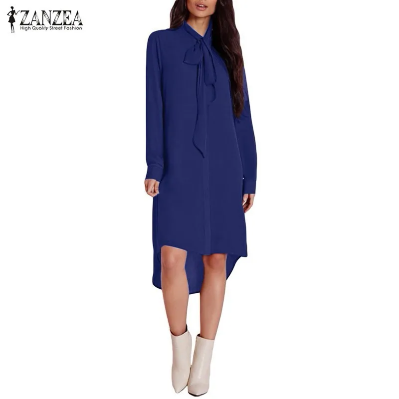 Blusas Femininas 2019 ZANZEA Women Casual Loose Chiffon Shirts Elegant Long Sleeve Irregular Blouse Tops Plus Size Blusas
Blusas Femininas 2019 ZANZEA Women Casual Loose Chiffon Shirts Elegant Long Sleeve Irregular Blouse Tops Plus Size Blusas