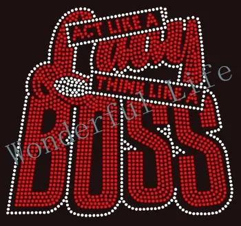 Free Shipping Act Like a Lady Think like a Boss - Custom Order Rhinestone transfer fuchasia with white clear crystal
Free Shipping Act Like a Lady Think like a Boss - Custom Order Rhinestone transfer fuchasia with white clear crystal
