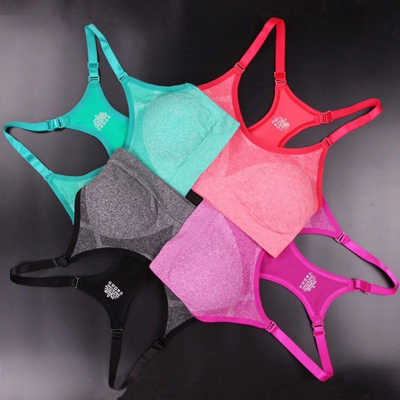 Women Yoga Top Yoga Shirts Women Padded Wirefree Shockproof Sports Bras Breathable Athletic Fitness Running Vest Tops Underwear
Women Yoga Top Yoga Shirts Women Padded Wirefree Shockproof Sports Bras Breathable Athletic Fitness Running Vest Tops Underwear