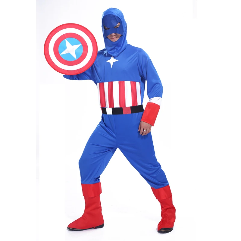 Free shipping Adult Halloween masquerade party COS Avengers Captain America costume parents installed
Free shipping Adult Halloween masquerade party COS Avengers Captain America costume parents installed