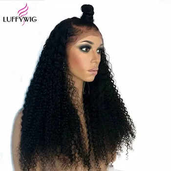 LUFFYHAIR Kinky Curly Hair Brazilian Full Lace Human Hair Wigs Pre Plucked Hairline Remy Hair For Women
LUFFYHAIR Kinky Curly Hair Brazilian Full Lace Human Hair Wigs Pre Plucked Hairline Remy Hair For Women