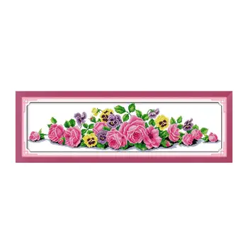 Joy Sunday Rose Plant Flower Manual Manual 11CT 14CT Chinese Embroidered Cross stitch Kit diy Decorative paintings
Joy Sunday Rose Plant Flower Manual Manual 11CT 14CT Chinese Embroidered Cross stitch Kit diy Decorative paintings