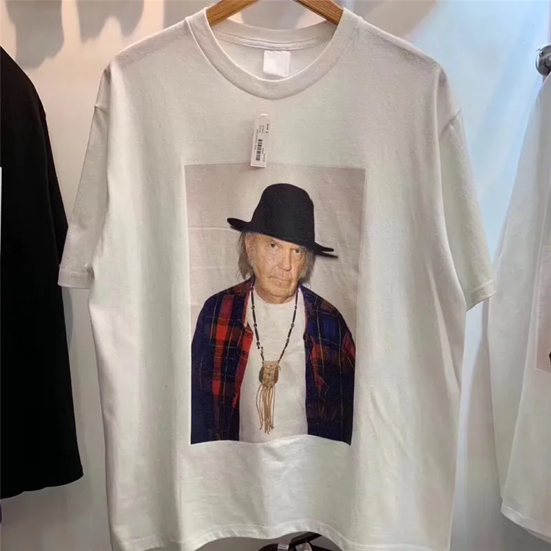 15SS Neil Young Tee American size T-shirt Men 1:1 High Quality Top Tees Summer style t shirts
15SS Neil Young Tee American size T-shirt Men 1:1 High Quality Top Tees Summer style t shirts