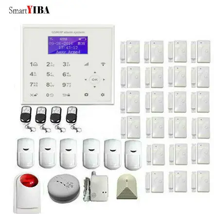 SmartYIBA WiFi Wireless Alarm System Fire Smoke Sensor For Smart Home Alarm Glass Break/Gas Sensor/Strobe Siren Security Alarm
SmartYIBA WiFi Wireless Alarm System Fire Smoke Sensor For Smart Home Alarm Glass Break/Gas Sensor/Strobe Siren Security Alarm