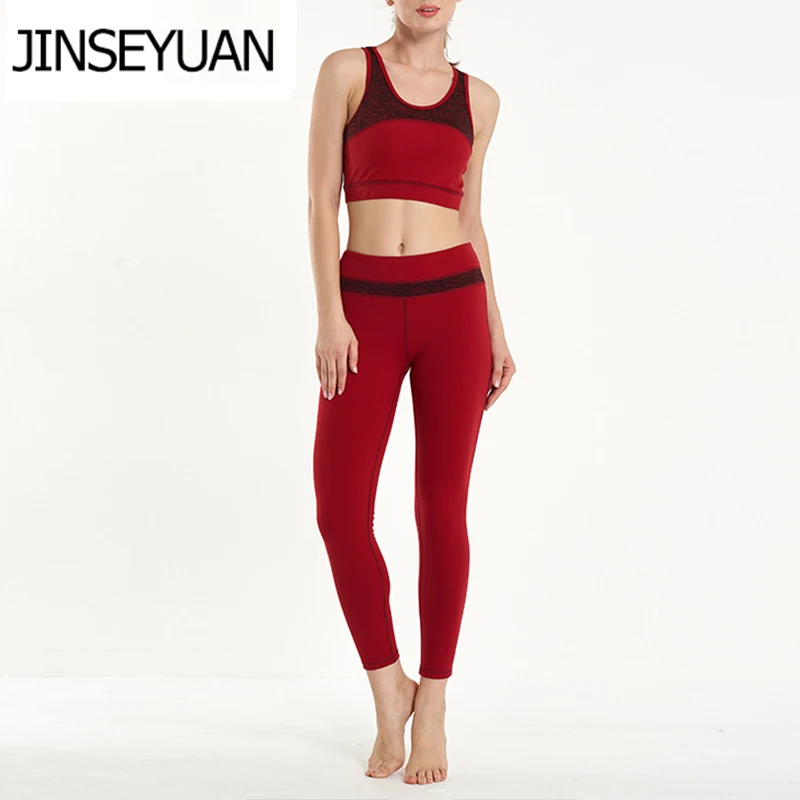 Newest Sportswear suit Seamless Solid Patchwork 2 Pieces yoga sets workout clothes for women High Waist Leggings+ Sports Bra
Newest Sportswear suit Seamless Solid Patchwork 2 Pieces yoga sets workout clothes for women High Waist Leggings+ Sports Bra