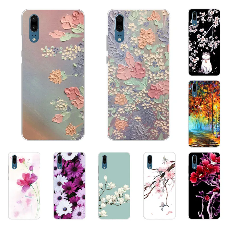 huawei p20 Case,Silicon Full flower Painting Soft TPU Back Cover for huawei p20 protect Phone bags
huawei p20 Case,Silicon Full flower Painting Soft TPU Back Cover for huawei p20 protect Phone bags