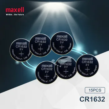 15pc Maxell Original cr1632 3v button cell coin lithium batteries for watch car toy BR1632 ECR1632 DL1632 KCR1632 LM1632 KL1632
15pc Maxell Original cr1632 3v button cell coin lithium batteries for watch car toy BR1632 ECR1632 DL1632 KCR1632 LM1632 KL1632