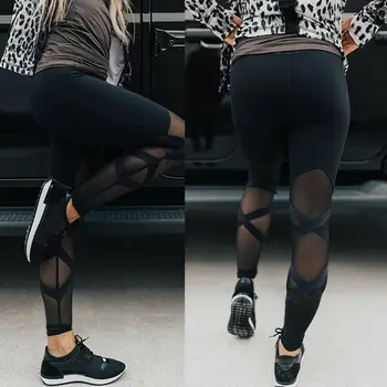New Spring Women Casual Slim Black Leggings Female Elastic High Waist Mesh Striped Patchwork Leggings Pants Plus Size XL
New Spring Women Casual Slim Black Leggings Female Elastic High Waist Mesh Striped Patchwork Leggings Pants Plus Size XL