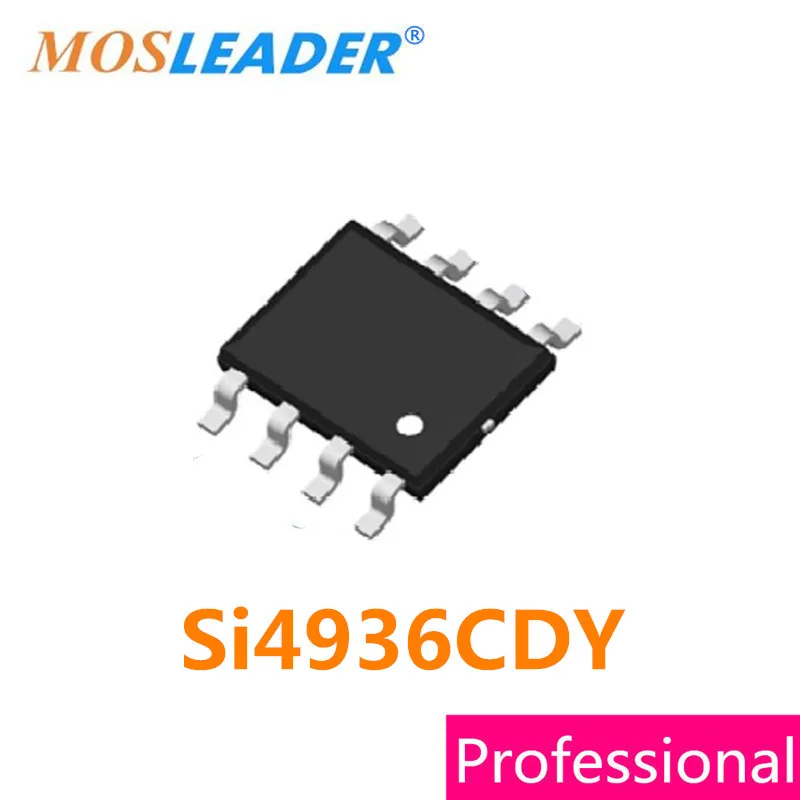 Mosleader Si4936CDY SOP8, 100 шт., 1000 шт., Si4936CD, Si4936C, Si4936, двойной N-канал, 30 В, стандартное китайское высокое качество
Mosleader Si4936CDY SOP8, 100 шт., 1000 шт., Si4936CD, Si4936C, Si4936, двойной N-канал, 30 В, стандартное китайское высокое качество