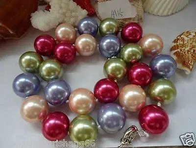 10mm 4Color Shell Sea Pearl Round Necklace 18'' AAA style Fine Noble real Natural free shipping ##a #a
10mm 4Color Shell Sea Pearl Round Necklace 18'' AAA style Fine Noble real Natural free shipping ##a #a
