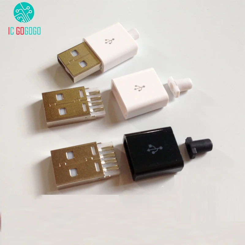 2pcs USB Head Welding USB Plug Card Box Type Connector Welding Type A DIY Kits Adapter Charger Socket Data 5P 5Pin for iPhone
2pcs USB Head Welding USB Plug Card Box Type Connector Welding Type A DIY Kits Adapter Charger Socket Data 5P 5Pin for iPhone
