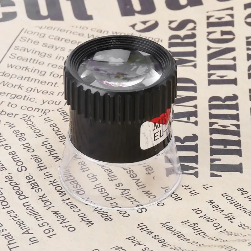 10X Cylinder Loupe Magnifier Monocular Magnifying Glass Loupe Lens Map Eye Magnifier Jewelry Repair Tool
10X Cylinder Loupe Magnifier Monocular Magnifying Glass Loupe Lens Map Eye Magnifier Jewelry Repair Tool