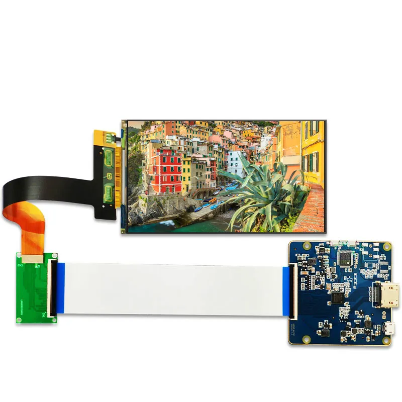 1440x2560 2K IPS LCD Screen Display 5.5 Inch with HDMI To MIPI Controller Board for Raspberry Pi 3 LS055R1SX03
1440x2560 2K IPS LCD Screen Display 5.5 Inch with HDMI To MIPI Controller Board for Raspberry Pi 3 LS055R1SX03