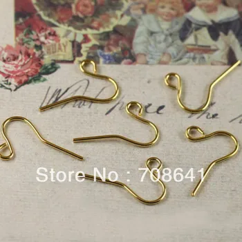 New Golden Plated Copper Blank Earring Hooks DIY Ear Craft Jewelry Making Findings Wholesale
New Golden Plated Copper Blank Earring Hooks DIY Ear Craft Jewelry Making Findings Wholesale
