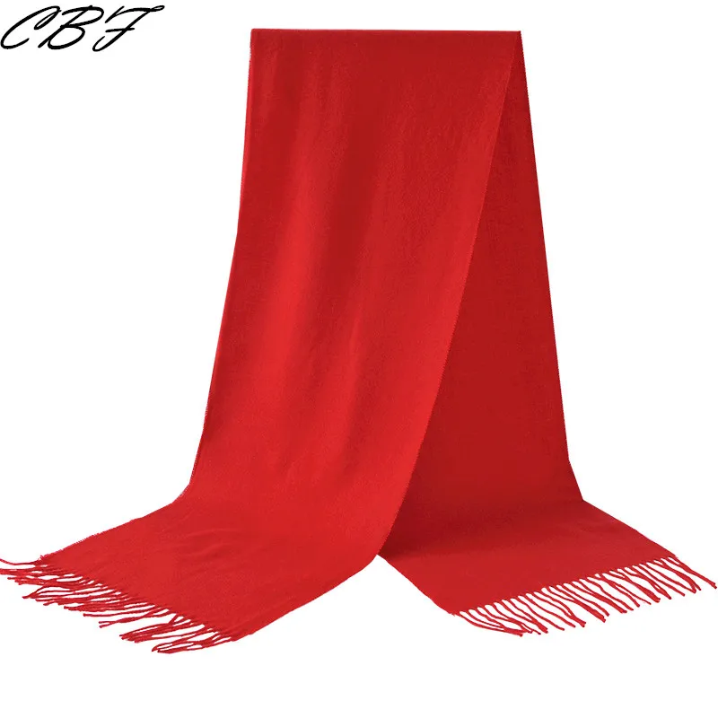 New store zero profit 2018 New pattern fashion China Red Knitted Cashmere scarf Pure color Soft warmth 180x30cm Free freight
New store zero profit 2018 New pattern fashion China Red Knitted Cashmere scarf Pure color Soft warmth 180x30cm Free freight