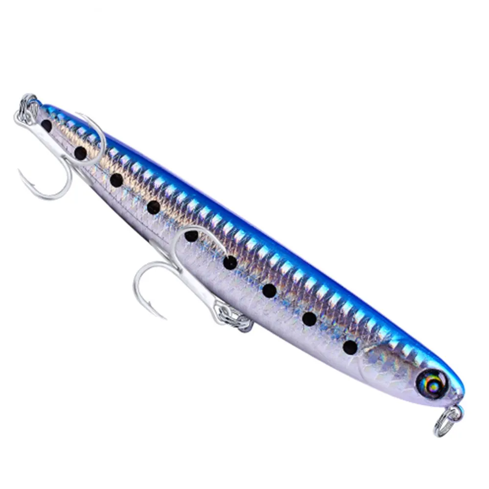 1pcs Laser Pencil Fishing Lure 14g/115mm Crankbait Wobblers Plastic Hard bait Bass Carp Fishing Bait 6# Treble Hook Swimbaits
1pcs Laser Pencil Fishing Lure 14g/115mm Crankbait Wobblers Plastic Hard bait Bass Carp Fishing Bait 6# Treble Hook Swimbaits