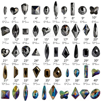 10PCS 3D Glitter All Various Shapes Drop Heart Square Triangle Arylic Multislice Diamond Jewel Gems Nail Art Rhinestone Decals
10PCS 3D Glitter All Various Shapes Drop Heart Square Triangle Arylic Multislice Diamond Jewel Gems Nail Art Rhinestone Decals