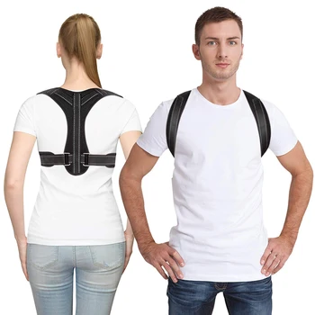 Adjustable Back Posture Corrector Clavicle Spine Back Shoulder Lumbar Brace Support Belt Posture Correction Prevents Slouching
Adjustable Back Posture Corrector Clavicle Spine Back Shoulder Lumbar Brace Support Belt Posture Correction Prevents Slouching