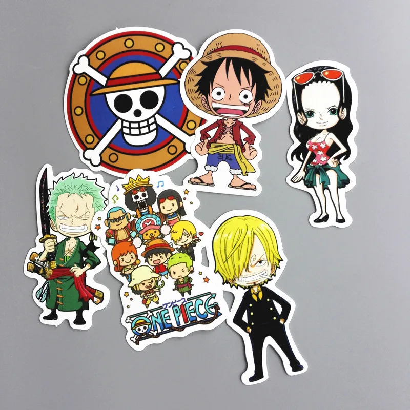 6PCS/SET ONE PIECE Luffy And Surgeon Cartoon Ornament Travel Suitcase Paster Notebook Paster Waterproof Collect Model Toy M1468
6PCS/SET ONE PIECE Luffy And Surgeon Cartoon Ornament Travel Suitcase Paster Notebook Paster Waterproof Collect Model Toy M1468