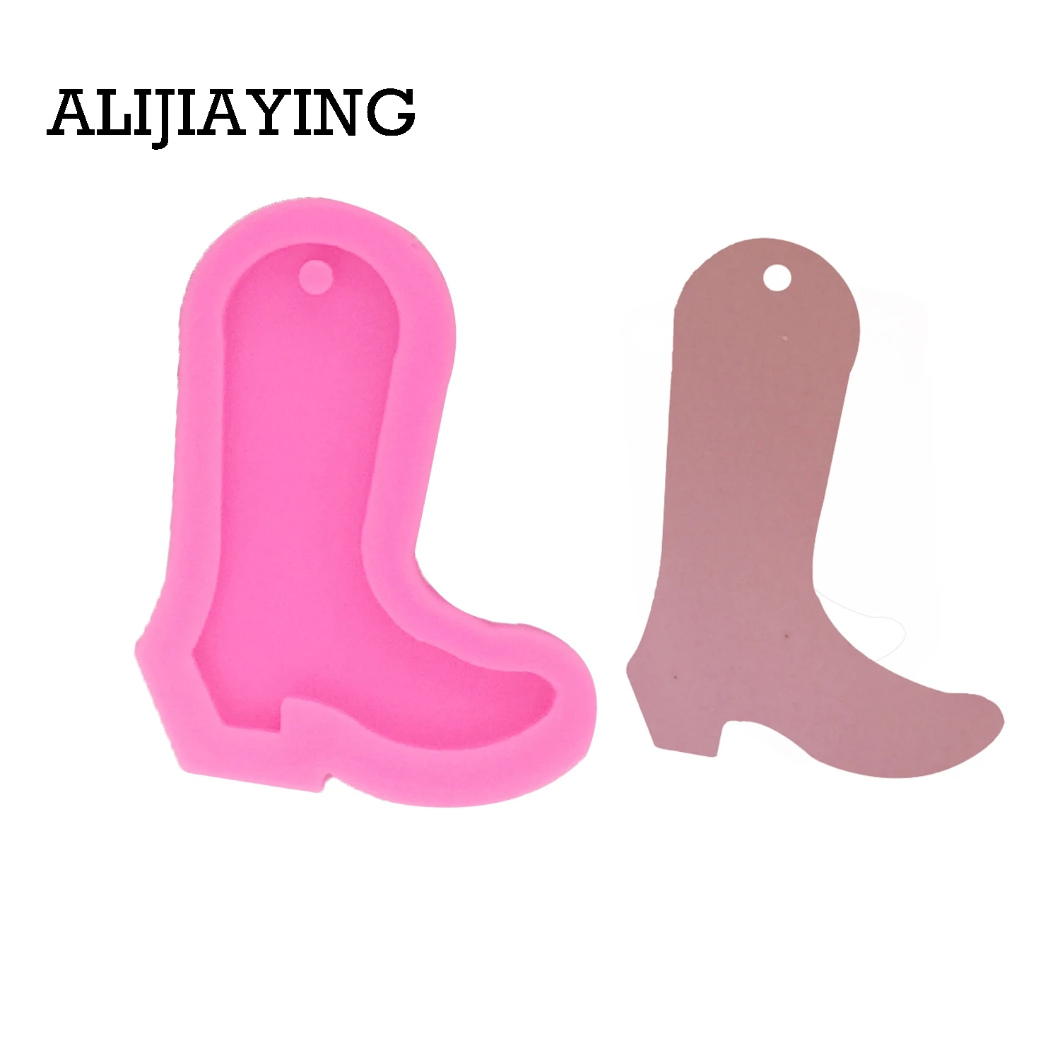 DY0066 DIY Shiny cowboy boot shape silicone mold Shoes key chains Accessories Pendant Resin Clay Mold crafts tools for jewelry
DY0066 DIY Shiny cowboy boot shape silicone mold Shoes key chains Accessories Pendant Resin Clay Mold crafts tools for jewelry
