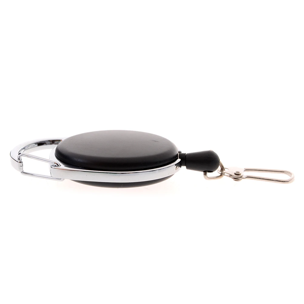 Leather+Zinc alloy Retractable Keychain Carabiner Reel Clip On ID Card Holders Retractable cord 24 inch cord extension
Leather+Zinc alloy Retractable Keychain Carabiner Reel Clip On ID Card Holders Retractable cord 24 inch cord extension