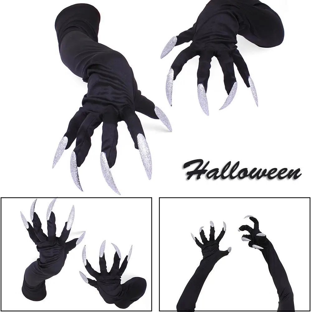 Halloween Performance Props Long Nails Pattern Funny Gloves Scary Monster Gloves Halloween Ornament
Halloween Performance Props Long Nails Pattern Funny Gloves Scary Monster Gloves Halloween Ornament