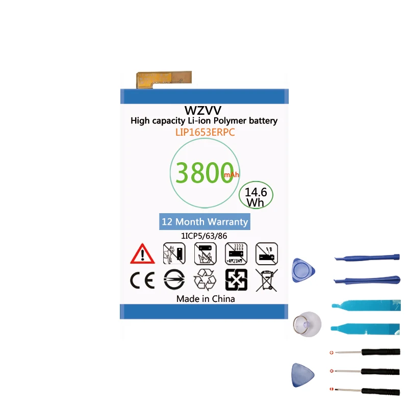 wzvv Original 3800mAh LIP1653ERPC battery for Sony Xperia XA2 Ultra G3421 G3412 XA1 Plus Dual H4213 Bateria + Tracking
wzvv Original 3800mAh LIP1653ERPC battery for Sony Xperia XA2 Ultra G3421 G3412 XA1 Plus Dual H4213 Bateria + Tracking