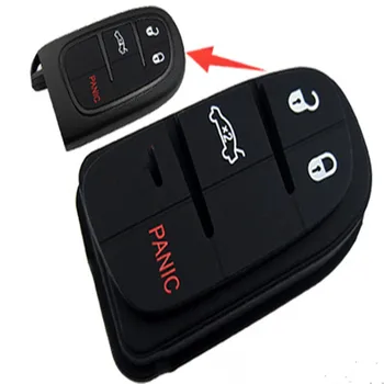 Replacement Rubber Remote Pad 3+1 Button For Chrysler Dodge Smart Remote Key 4 Button
Replacement Rubber Remote Pad 3+1 Button For Chrysler Dodge Smart Remote Key 4 Button