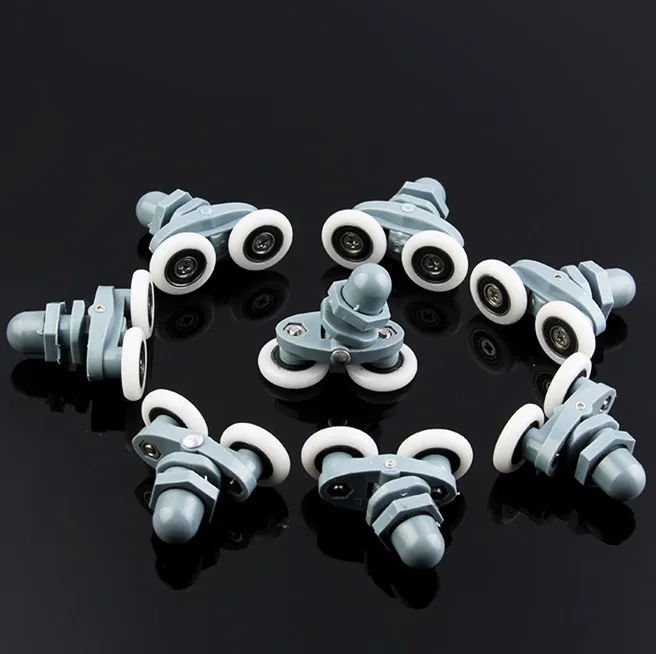 8 Pcs Double twin shower door rollers wheels runners pulley pulleys 27mm rollers for sliding door
8 Pcs Double twin shower door rollers wheels runners pulley pulleys 27mm rollers for sliding door