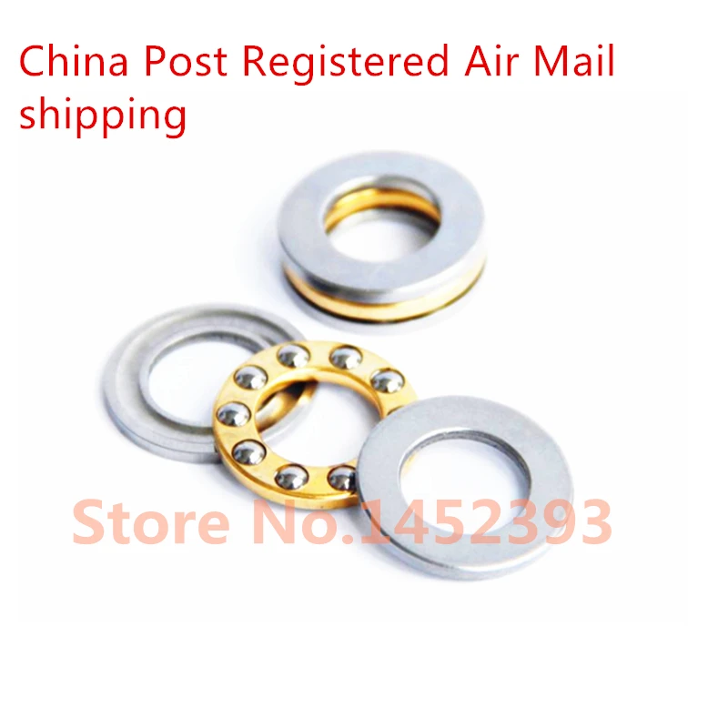 China Post Registered Air Mail shipping 10pcs Axial Ball Thrust Bearing F8-16M Bearing 8*16*5mm
China Post Registered Air Mail shipping 10pcs Axial Ball Thrust Bearing F8-16M Bearing 8*16*5mm