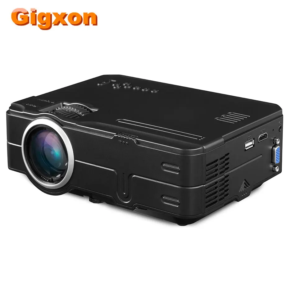 

GIGXON G812 LED Projector Wifi Mini Projector 1080P 800*480 Resolution Home Theater Cinema Game Movie beamer Proyector HDMI USB