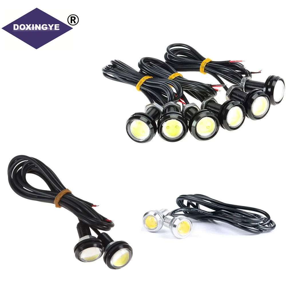 DOXINGYE 2PCS 9W LED Eagle Eye Bumper DRL Fog Light Motorcycle Light Daytime Running DRL Tail Backup Light White
DOXINGYE 2PCS 9W LED Eagle Eye Bumper DRL Fog Light Motorcycle Light Daytime Running DRL Tail Backup Light White