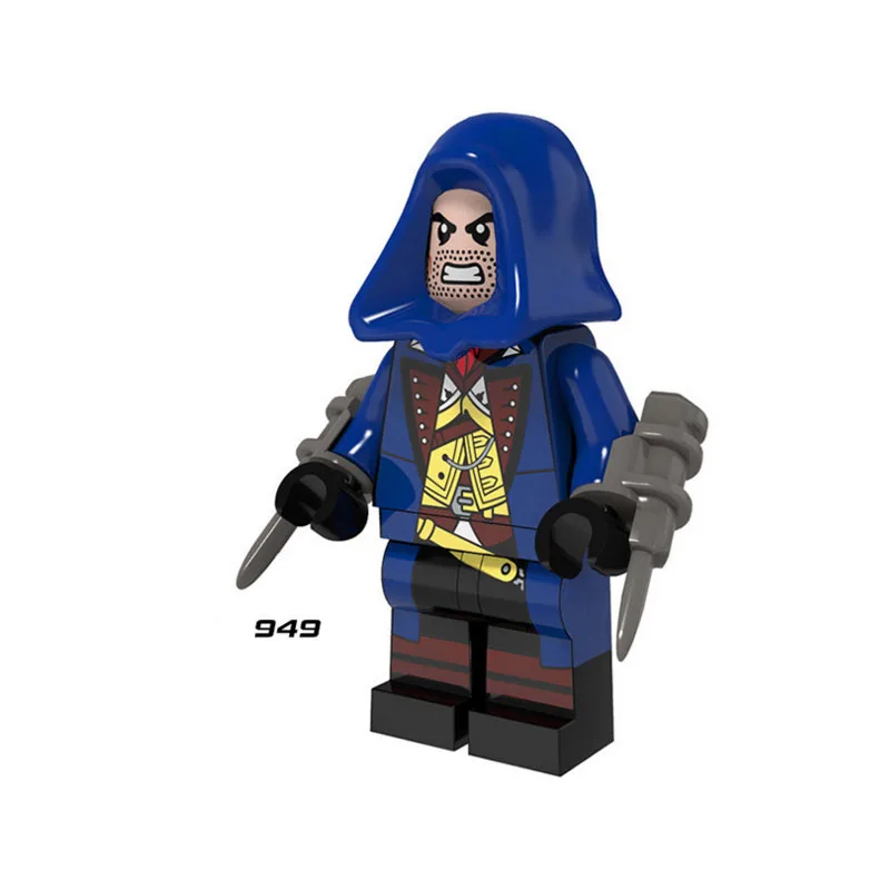 Single Sale ASSASSIN 949 Arno Victor Dorian Model Mini Building Blocks Figure Bricks Toys gift Compatible Legoed Ninjaed
Single Sale ASSASSIN 949 Arno Victor Dorian Model Mini Building Blocks Figure Bricks Toys gift Compatible Legoed Ninjaed