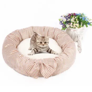 Autumn And Winter Cute Bow Round Kennel Teddy Small And Medium Dog Factory Direct Pet Nest Mat Cat Litter Four Seasons
Autumn And Winter Cute Bow Round Kennel Teddy Small And Medium Dog Factory Direct Pet Nest Mat Cat Litter Four Seasons