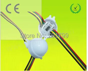 30mm RGB Pixel LED-WS2801;3pcs SMD 5050 RGB LED DC12V input SPI signal;20pcs a string;IP68;milky cover
30mm RGB Pixel LED-WS2801;3pcs SMD 5050 RGB LED DC12V input SPI signal;20pcs a string;IP68;milky cover