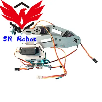 Metal 6 DOF Robot Arm Robotic Abb Industrial Model Six-Axis Mechmatical Manipulator Diy Smart Toy Rotatary Base Teaching Project
Metal 6 DOF Robot Arm Robotic Abb Industrial Model Six-Axis Mechmatical Manipulator Diy Smart Toy Rotatary Base Teaching Project