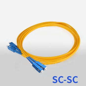 Free Shipping 5pcs/bag 3M SC UPC Duplex single-mode fiber optic patch cord SC 3M Duplex 3.0mm FTTH fiber optic jumper
Free Shipping 5pcs/bag 3M SC UPC Duplex single-mode fiber optic patch cord SC 3M Duplex 3.0mm FTTH fiber optic jumper
