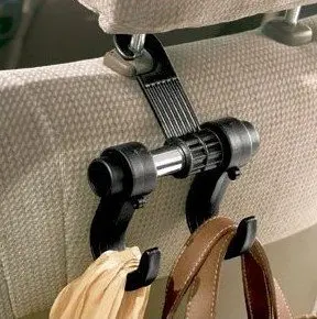 WSFS Hot Sale Convenient Double Vehicle Hangers Auto Car Seat Headrest Bag Hook Holder New
WSFS Hot Sale Convenient Double Vehicle Hangers Auto Car Seat Headrest Bag Hook Holder New