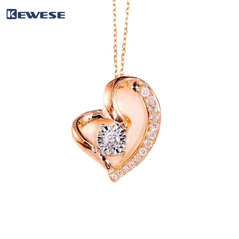 Asymmetrical heart-shaped diamond necklace, open the mysterious door, bloom the beginning of the heart, harve
Asymmetrical heart-shaped diamond necklace, open the mysterious door, bloom the beginning of the heart, harve