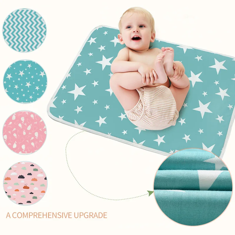 Changing Sheets Mat Baby Waterproof Urine Bed Nappy 50*70cm Breathable Leak-Proof Carton Pet Bed Mat Protector Table Portable
Changing Sheets Mat Baby Waterproof Urine Bed Nappy 50*70cm Breathable Leak-Proof Carton Pet Bed Mat Protector Table Portable