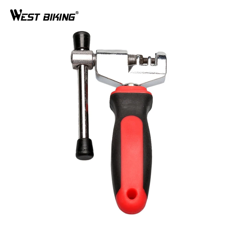 WEST BIKING Bike Chain Breaker Cutter Cycling Steel Parts Removal Tool Remover Repair Tools Bicycle Chain Pin Splitter Device
WEST BIKING Bike Chain Breaker Cutter Cycling Steel Parts Removal Tool Remover Repair Tools Bicycle Chain Pin Splitter Device
