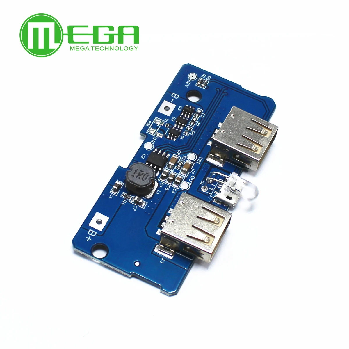 5V 2A 18650 Power Bank Charger Module Charging Circuit Board Step Up Boost Power Supply Module Dual USB Output 1A Input
5V 2A 18650 Power Bank Charger Module Charging Circuit Board Step Up Boost Power Supply Module Dual USB Output 1A Input